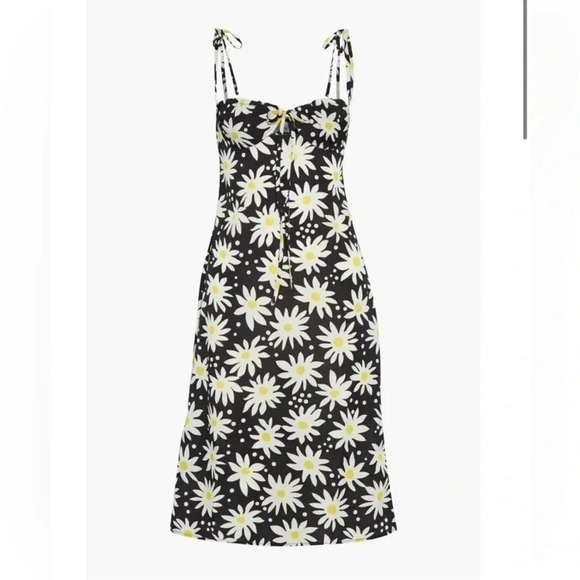 Solid & Striped Lolita dress in graphic daisy - Picture 4 of 12